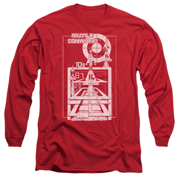 Atari Lift Off - Men's Long Sleeve T-Shirt Men's Long Sleeve T-Shirt Atari   