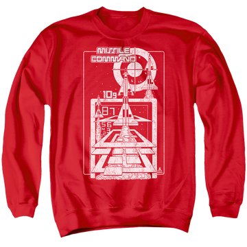 Atari Lift Off - Men's Crewneck Sweatshirt Men's Crewneck Sweatshirt Atari   
