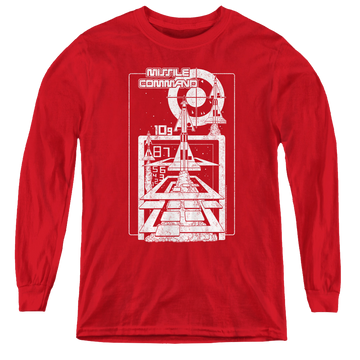 Atari Lift Off - Youth Long Sleeve T-Shirt Youth Long Sleeve T-Shirt Atari   