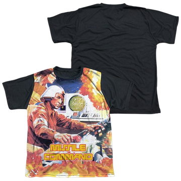 Atari Missle Commander - Youth Black Back T-Shirt (Ages 8-12) Youth Black Back T-Shirt (Ages 8-12) Atari   