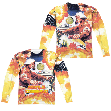 Atari Missle Commander Men's All-Over Print T-Shirt Men's All-Over Print Long Sleeve Atari   