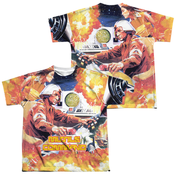 Atari Missle Commander - Youth All-Over Print T-Shirt (Ages 8-12) Youth All-Over Print T-Shirt (Ages 8-12) Atari   
