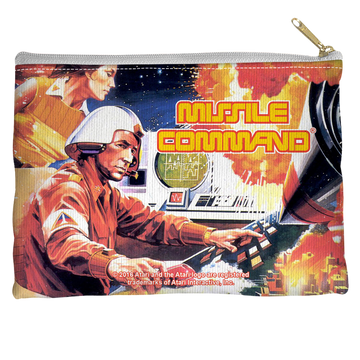 Atari Missile Command - Straight Bottom Accessory Pouch Straight Bottom Accessory Pouches Atari   