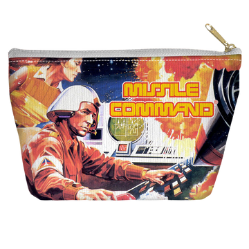 Atari Missile Command - Straight Bottom Accessory Pouch T Bottom Accessory Pouches Atari   