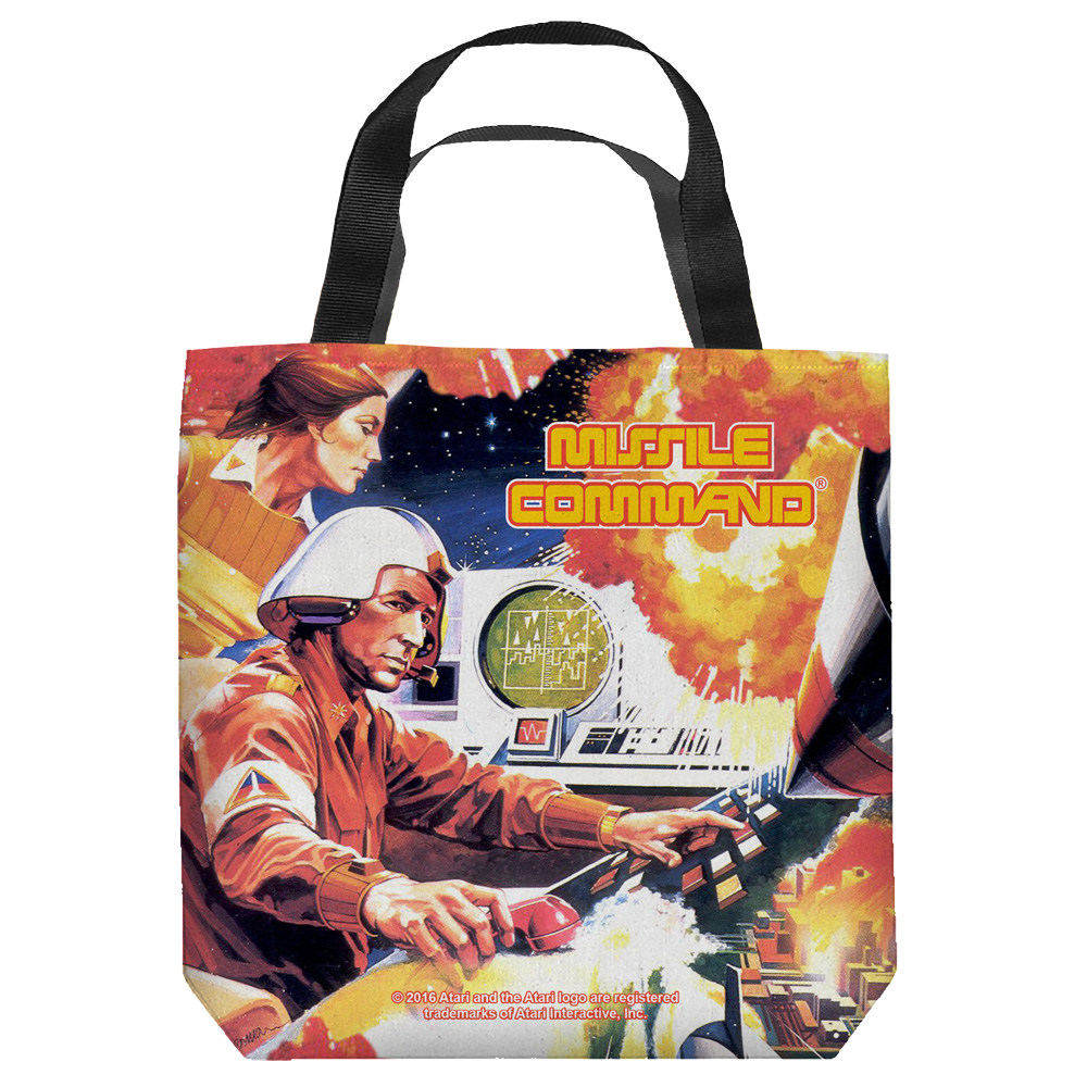 Atari Missile Command - Tote Bag Tote Bags Atari   