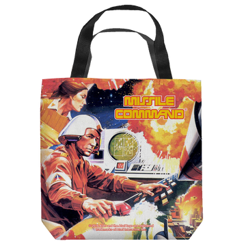 Atari Missile Command - Tote Bag Tote Bags Atari   