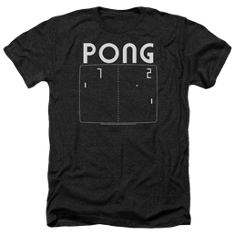 Atari Pong Screen - Men's Heather T-Shirt Men's Heather T-Shirt Atari   