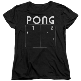 Atari Pong Screen - Women's T-Shirt Women's T-Shirt Atari   