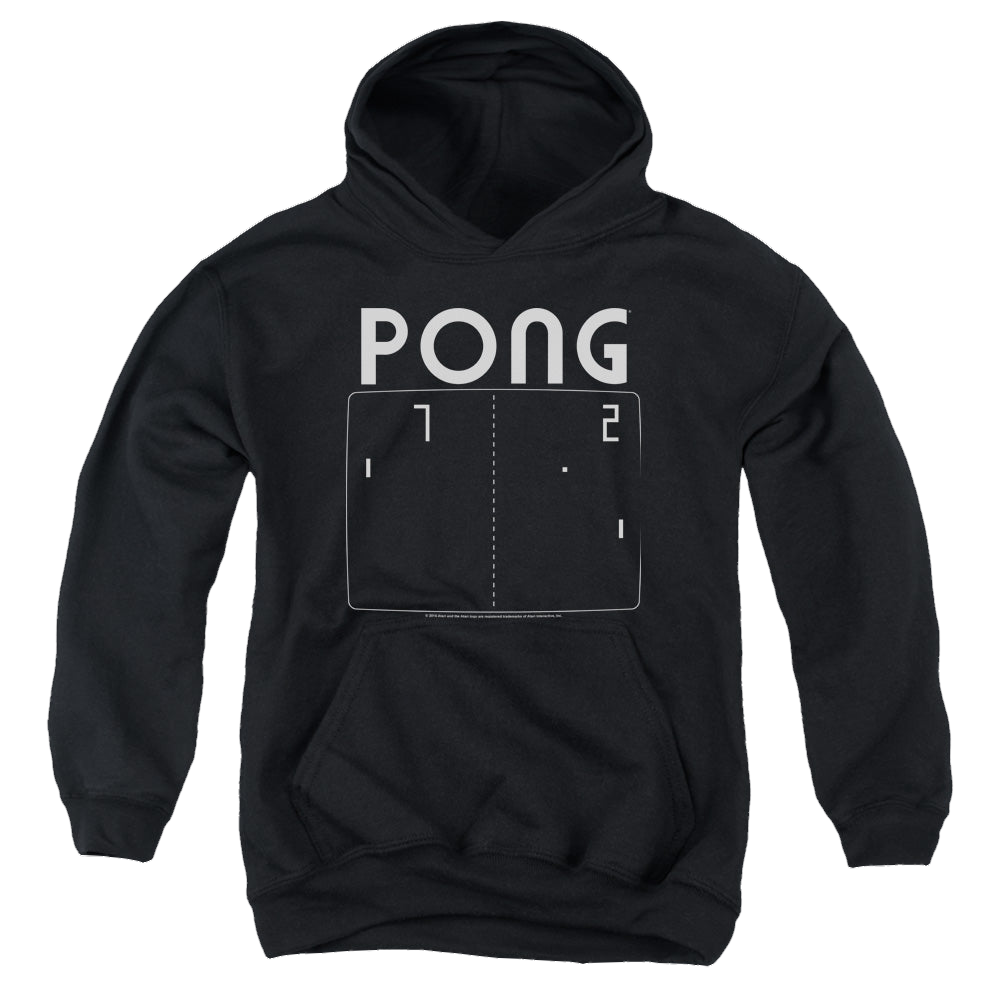 Atari Pong Screen - Youth Hoodie Youth Hoodie (Ages 8-12) Atari   