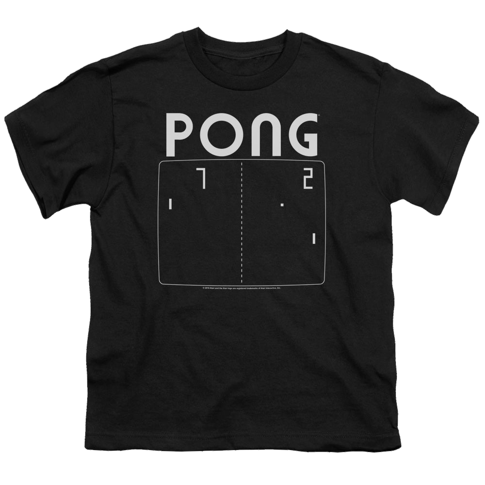 Atari Pong Screen - Youth T-Shirt Youth T-Shirt (Ages 8-12) Atari   
