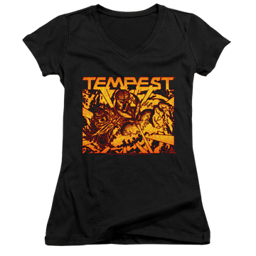Atari Demon Reach - Juniors V-Neck T-Shirt Juniors V-Neck T-Shirt Atari   