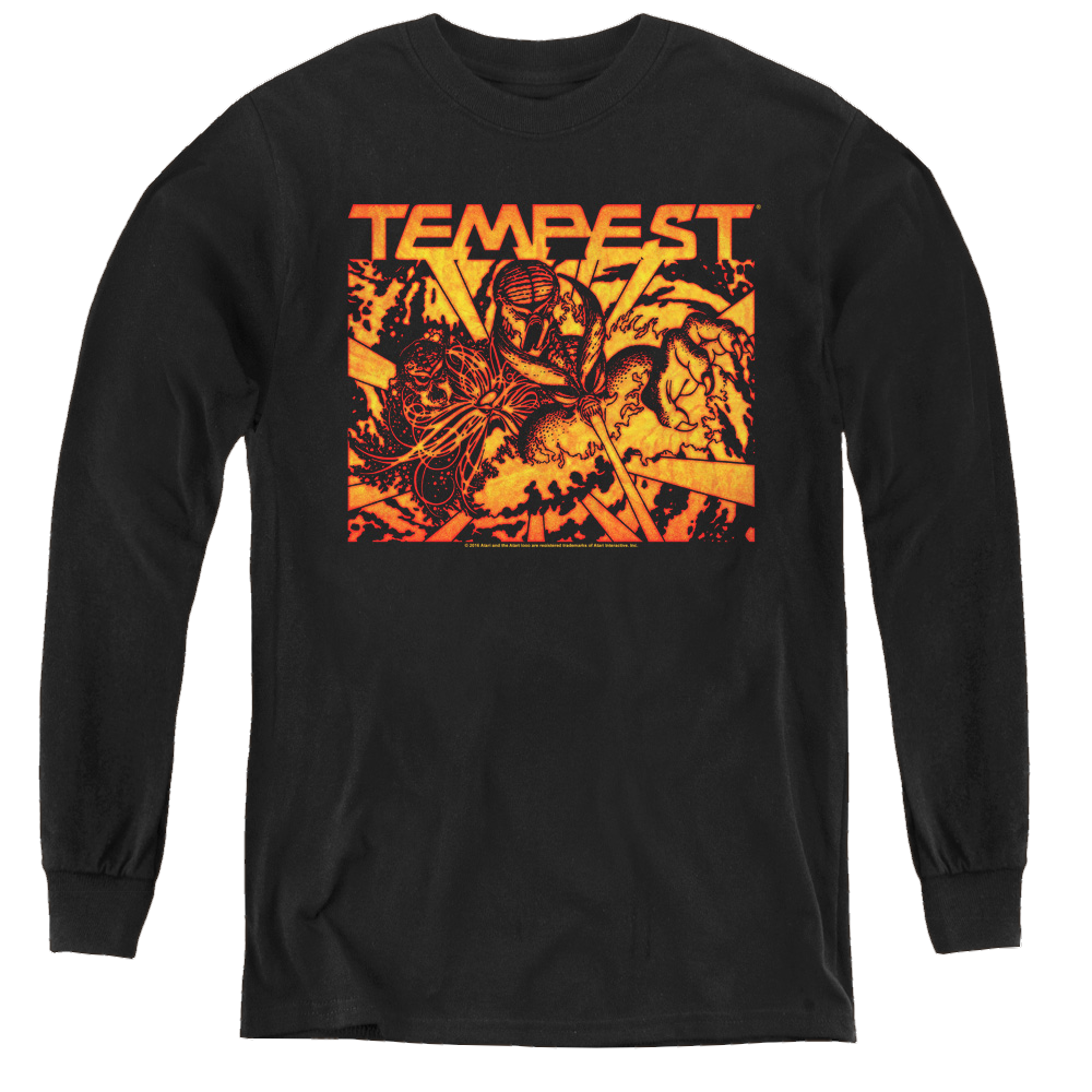 Atari Demon Reach - Youth Long Sleeve T-Shirt Youth Long Sleeve T-Shirt Atari   