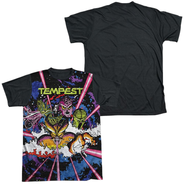 Atari Key Art - Men's Black Back T-Shirt Men's Black Back T-Shirt Atari   