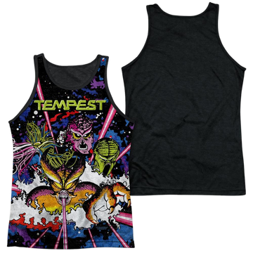 Atari Key Art Men's Black Back Tank Men's Black Back Tank Atari   