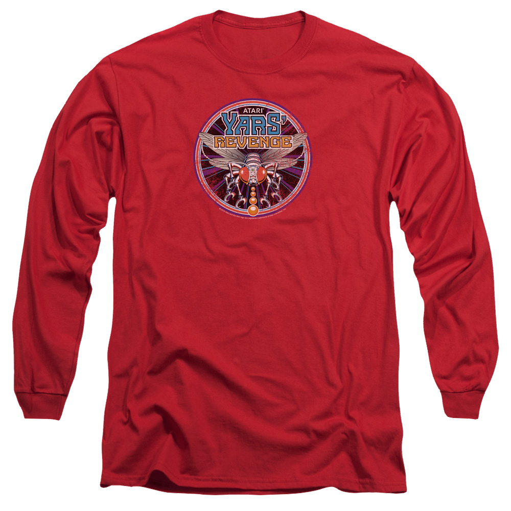 Atari Yars Revenge Patch - Men's Long Sleeve T-Shirt Men's Long Sleeve T-Shirt Atari   