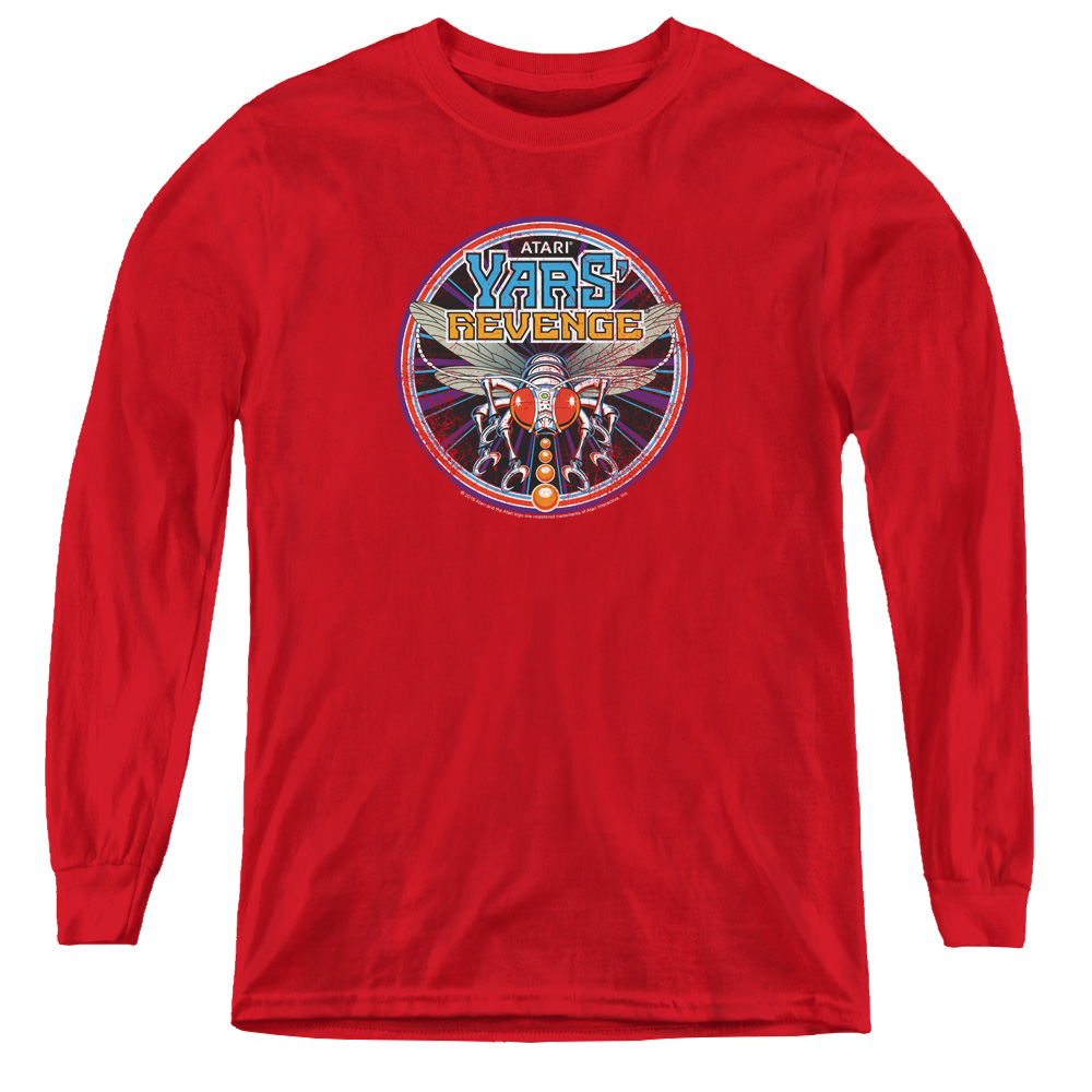 Atari Yars Revenge Patch - Youth Long Sleeve T-Shirt Youth Long Sleeve T-Shirt Atari   