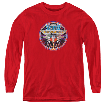 Atari Yars Revenge Patch - Youth Long Sleeve T-Shirt Youth Long Sleeve T-Shirt Atari   