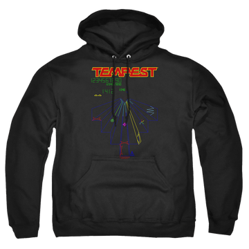 Atari Tempest Screen - Pullover Hoodie Pullover Hoodie Atari   