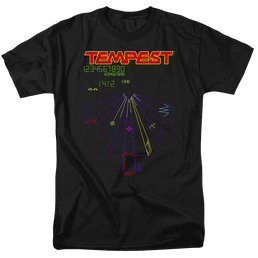 Atari Tempest Screen - Men's Regular Fit T-Shirt Men's Regular Fit T-Shirt Atari   