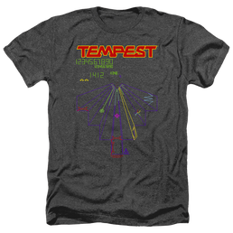 Atari Tempest Screen - Men's Heather T-Shirt Men's Heather T-Shirt Atari   