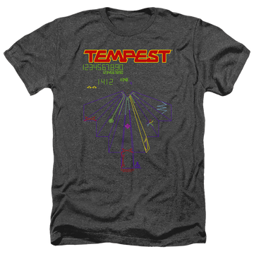 Atari Tempest Screen - Men's Heather T-Shirt Men's Heather T-Shirt Atari   
