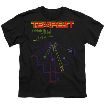 Atari Tempest Screen - Youth T-Shirt Youth T-Shirt (Ages 8-12) Atari   