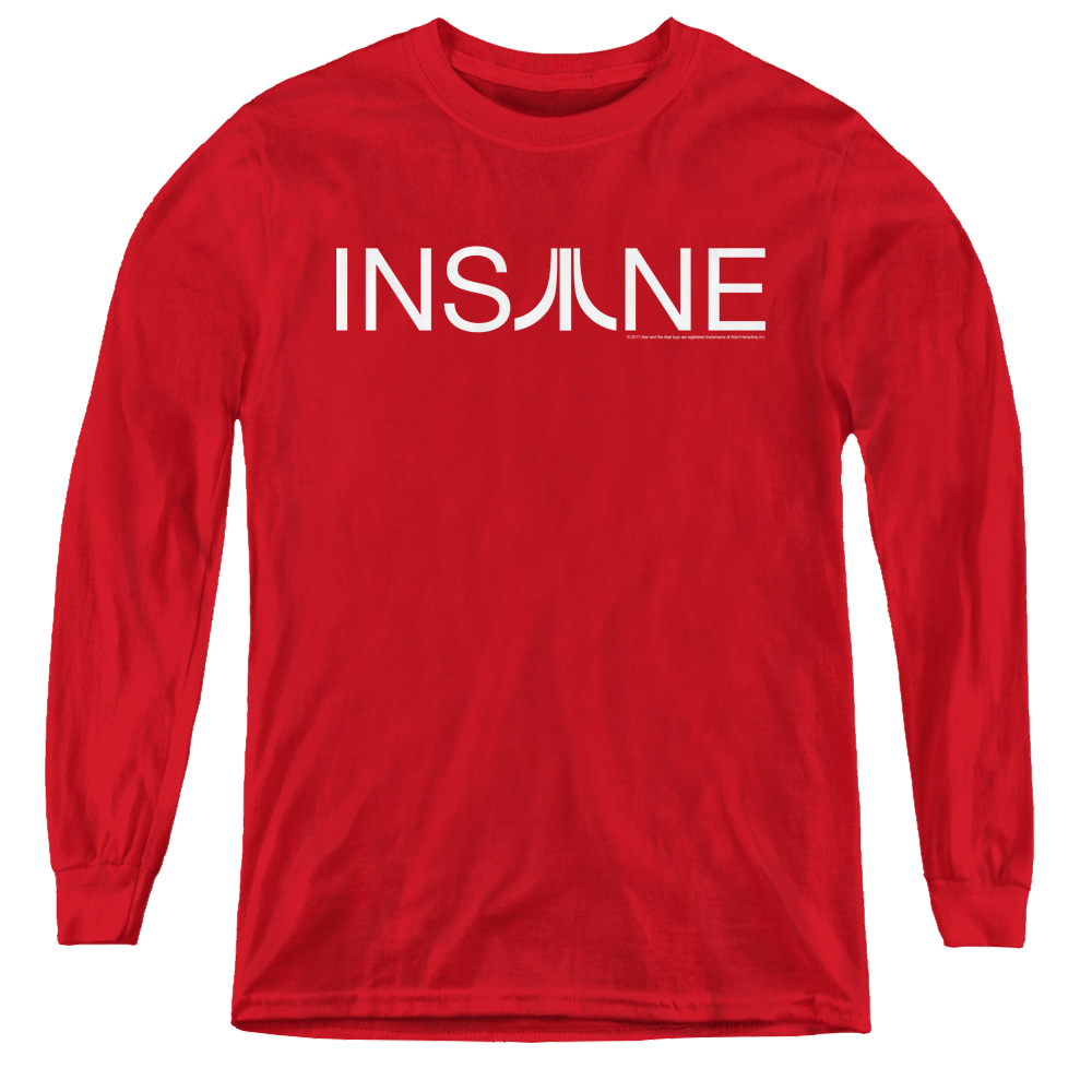 Atari Insane - Youth Long Sleeve T-Shirt Youth Long Sleeve T-Shirt Atari   