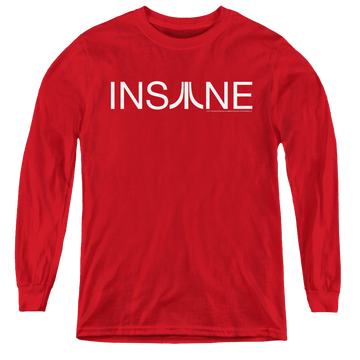 Atari Insane - Youth Long Sleeve T-Shirt Youth Long Sleeve T-Shirt Atari   