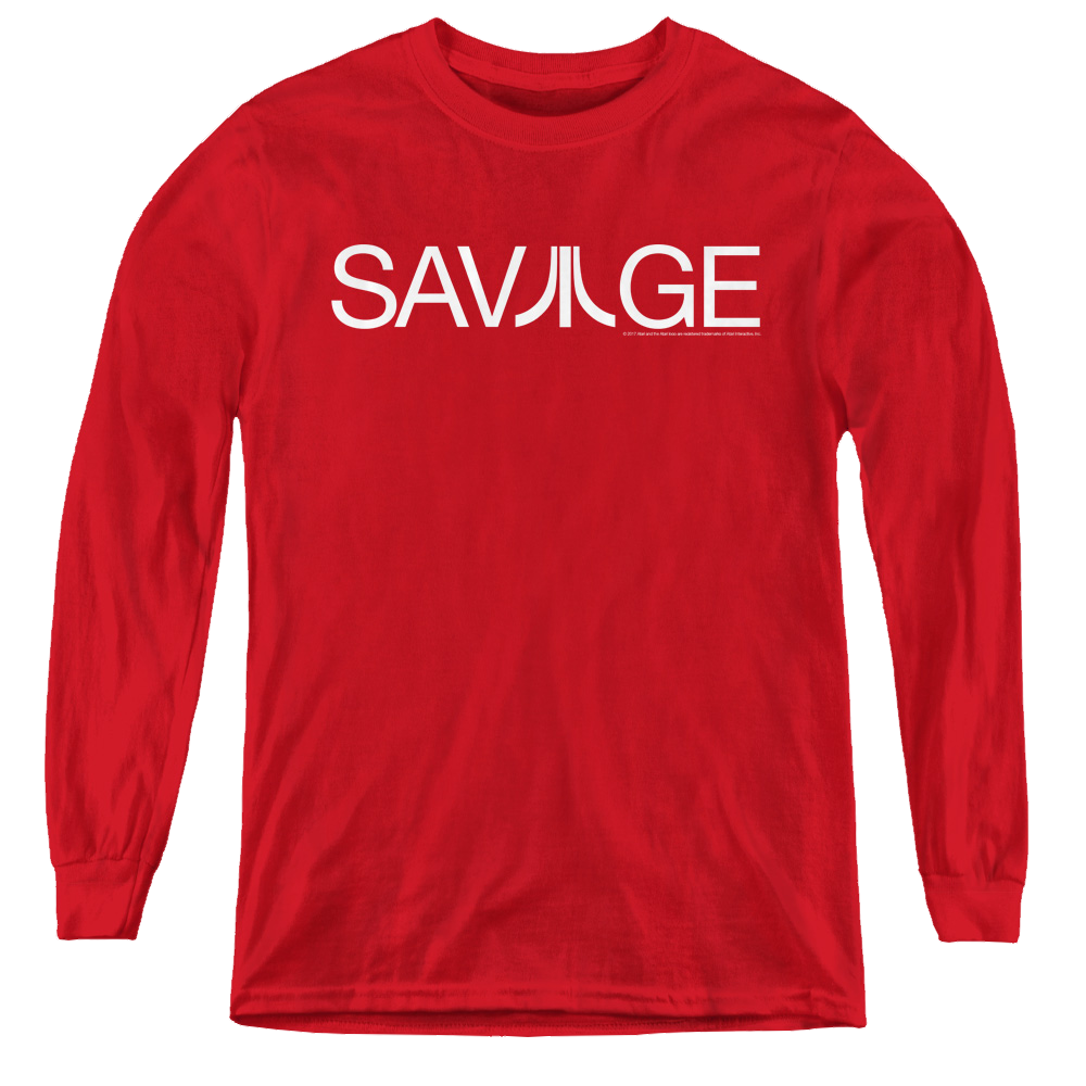 Atari Savage - Youth Long Sleeve T-Shirt Youth Long Sleeve T-Shirt Atari   