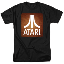 Atari Classic Wood Square - Men's Regular Fit T-Shirt Men's Regular Fit T-Shirt Atari   