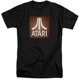 Atari Classic Wood Square - Men's Tall Fit T-Shirt Men's Tall Fit T-Shirt Atari   