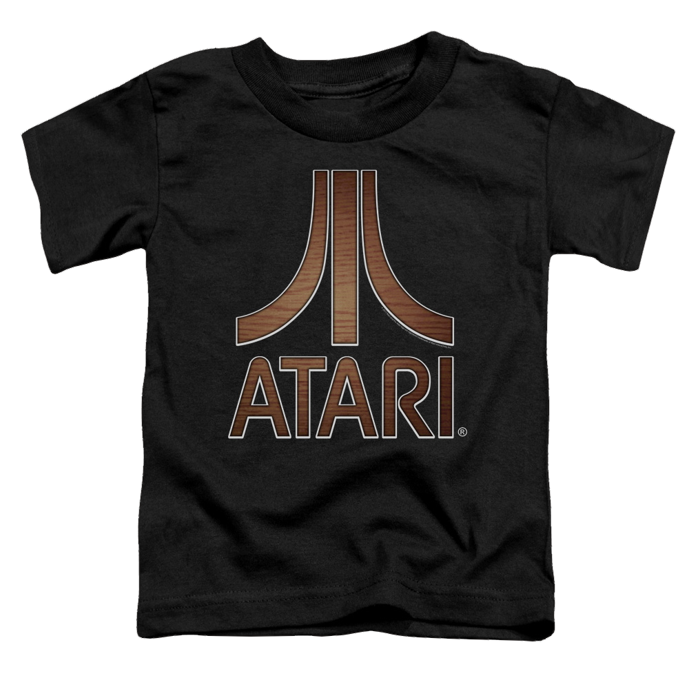 Atari Classic Wood Emblem - Toddler T-Shirt Toddler T-Shirt Atari   