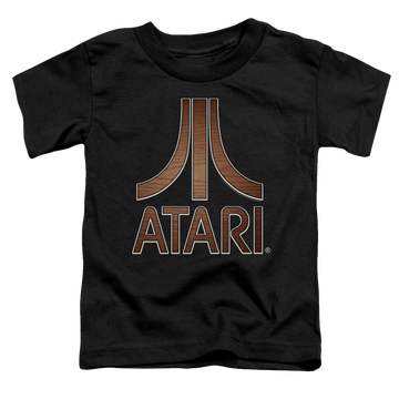 Atari Classic Wood Emblem - Toddler T-Shirt Toddler T-Shirt Atari   