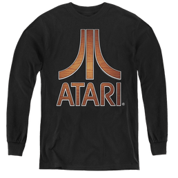 Atari Classic Wood Emblem - Youth Long Sleeve T-Shirt Youth Long Sleeve T-Shirt Atari   