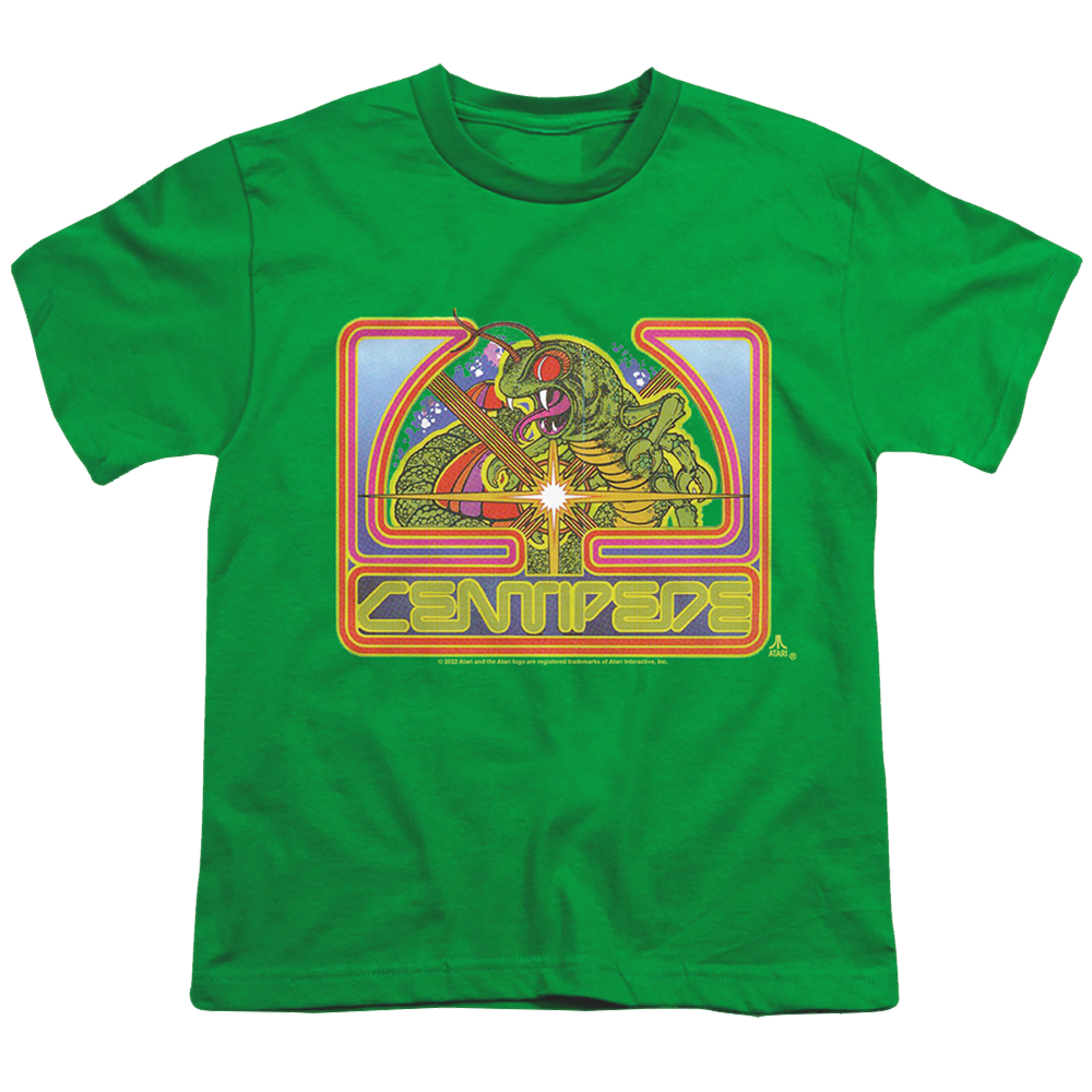 Atari Centipede Green - Youth T-Shirt (Ages 8-12) Youth T-Shirt (Ages 8-12) Atari   