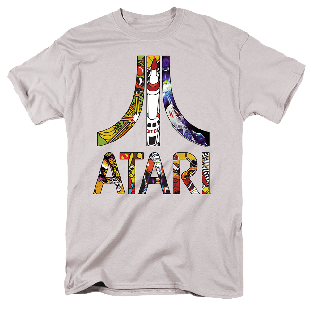 Atari Inset Art - Men's Regular Fit T-Shirt Men's Regular Fit T-Shirt Atari   