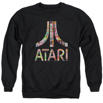 Atari Box Art - Men's Crewneck Sweatshirt Atari