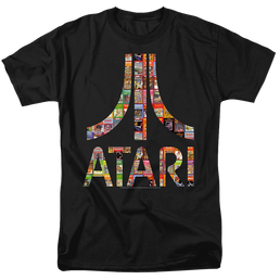 Atari Box Art - Men's Regular Fit T-Shirt Men's Regular Fit T-Shirt Atari   