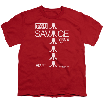 Atari Savage 72 - Youth T-Shirt (Ages 8-12) Youth T-Shirt (Ages 8-12) Atari   