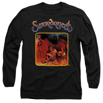 Atari Swordquest - Men's Long Sleeve T-Shirt Men's Long Sleeve T-Shirt Atari   