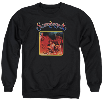 Atari Swordquest - Men's Crewneck Sweatshirt Men's Crewneck Sweatshirt Atari   