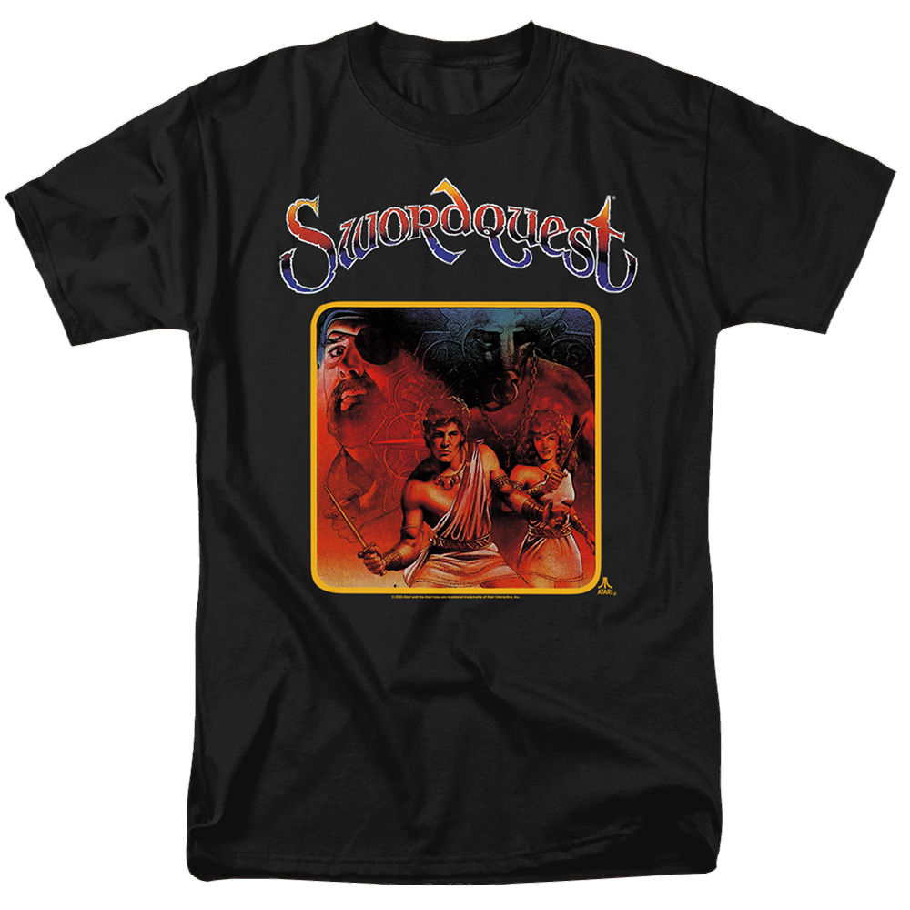 Atari Swordquest - Men's Regular Fit T-Shirt Men's Regular Fit T-Shirt Atari   