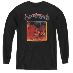 Atari Swordquest - Youth Long Sleeve T-Shirt Youth Long Sleeve T-Shirt Atari   