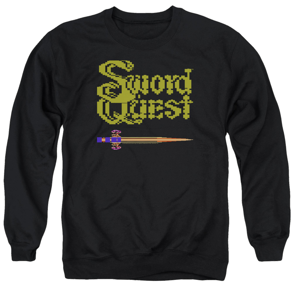 Atari 8 Bit Sword - Men's Crewneck Sweatshirt Men's Crewneck Sweatshirt Atari   