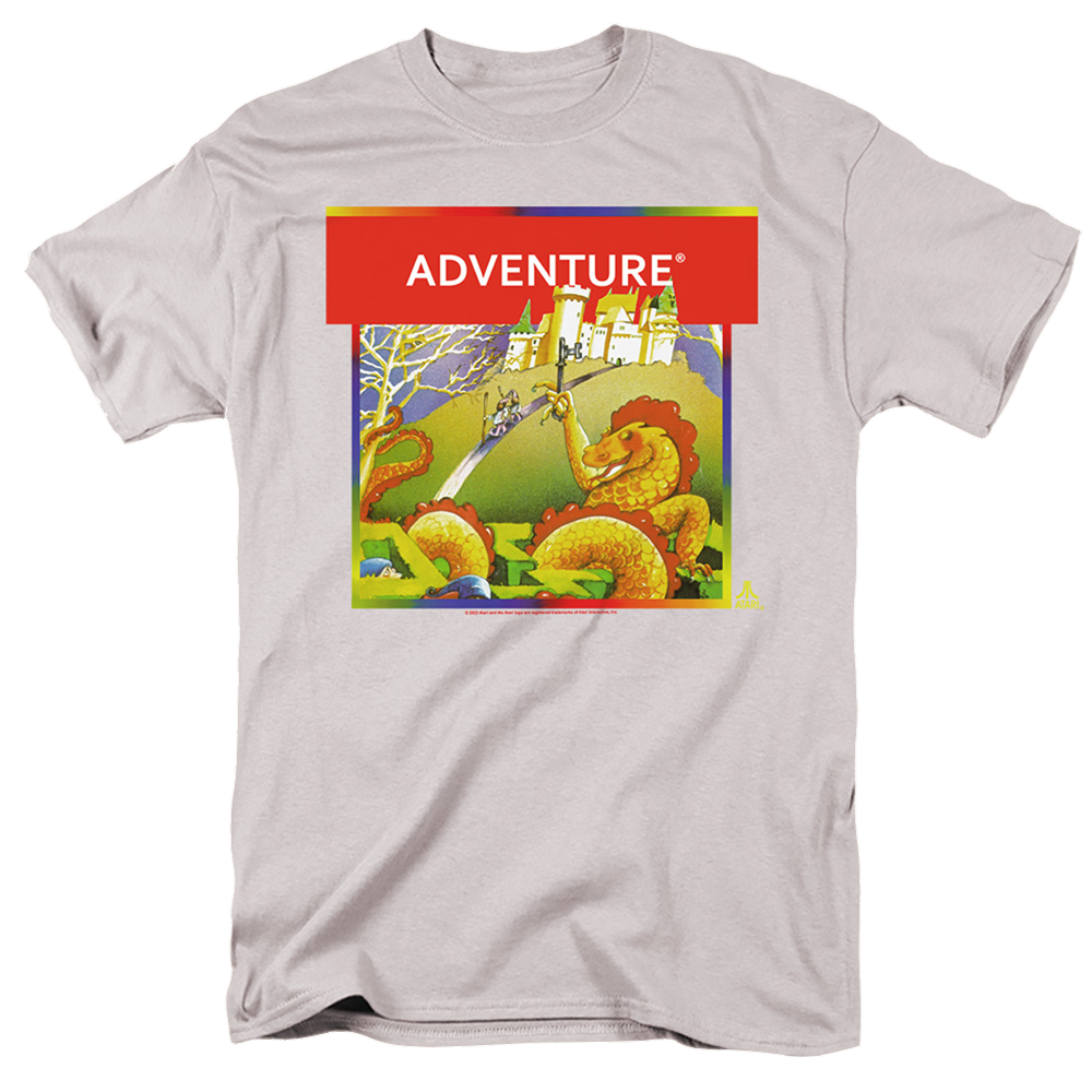 Atari Adventure Box Art - Men's Regular Fit T-Shirt Men's Regular Fit T-Shirt Atari   