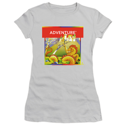 Atari Adventure Box Art - Juniors T-Shirt Juniors T-Shirt Atari   