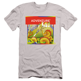 Atari Adventure Box Art - Men's Slim Fit T-Shirt Men's Slim Fit T-Shirt Atari   