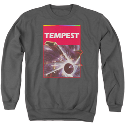 Atari Tempest Box Art - Men's Crewneck Sweatshirt Men's Crewneck Sweatshirt Atari   