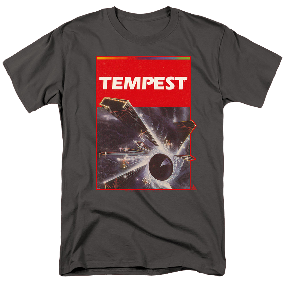 Atari Tempest Box Art - Men's Regular Fit T-Shirt Men's Regular Fit T-Shirt Atari   