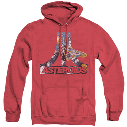 Atari Asteroids Atari - Heather Pullover Hoodie Heather Pullover Hoodie Atari   